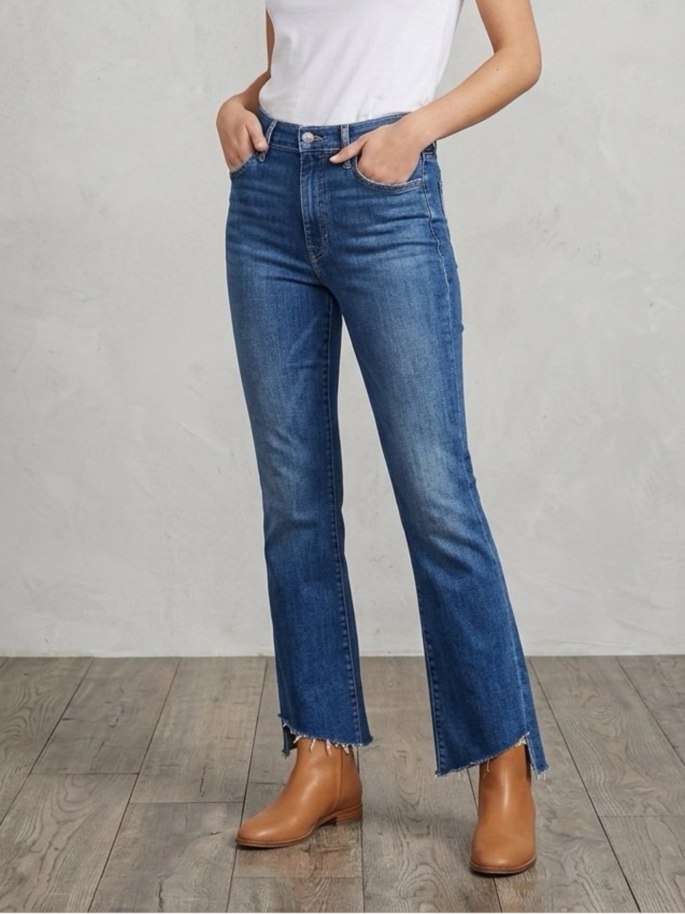 MOTHER Women's Skinny Jeans in Medium Blue